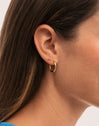 Single Earring Salina Gold Plated