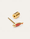 Single Earring Salina Gold Plated