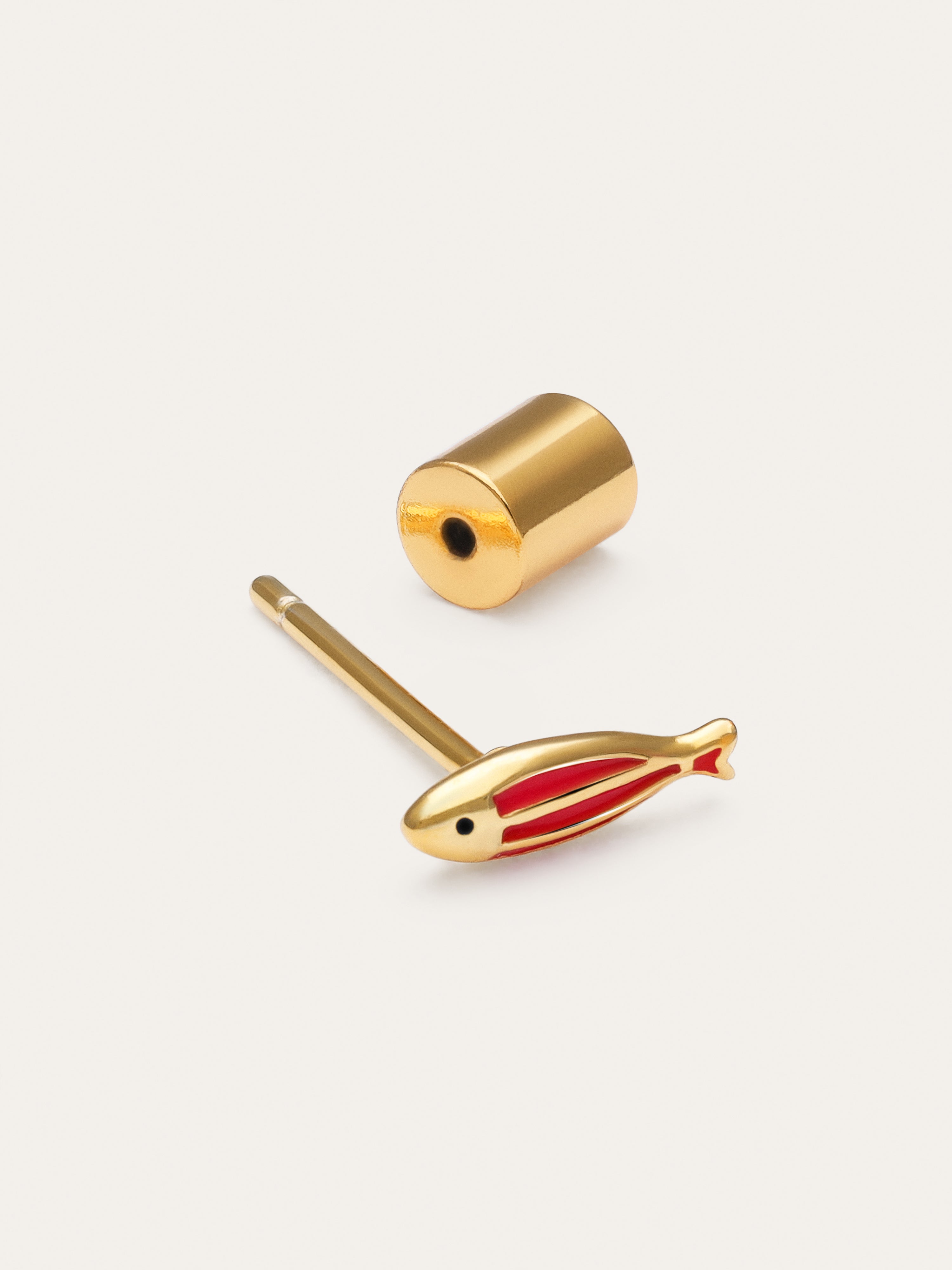 Single Earring Salina Gold Plated
