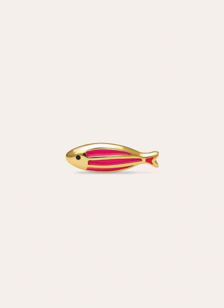 Orecchino Singolo Salina Placcato Oro