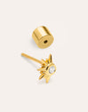 Imagen detalle de Single Earring Solar Gold Plating