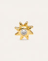 Single Earring Solea Sparks Silver Gold Plated