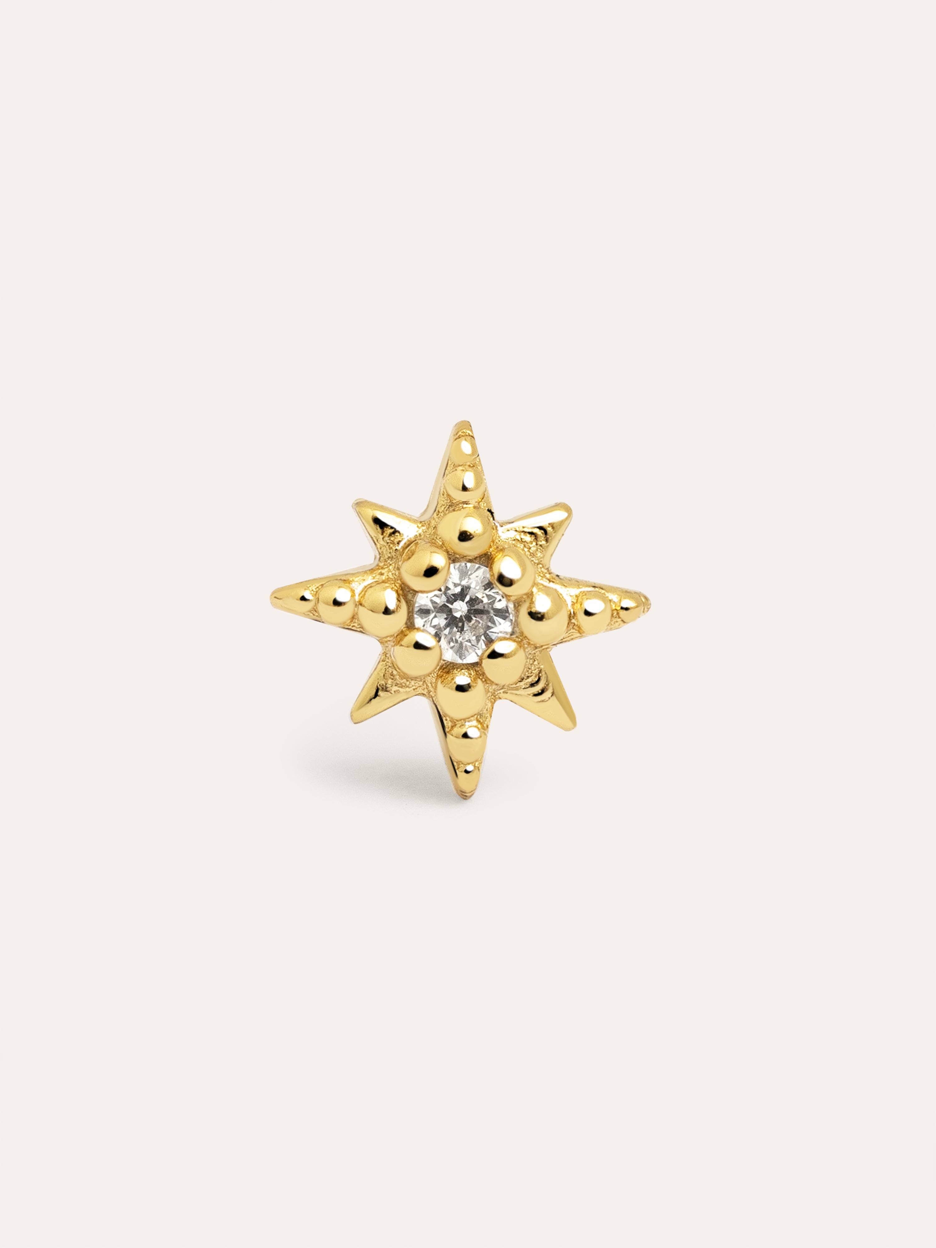 Stella Gold Single Earring