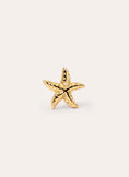 Mini Starfish Gold Single Earring 