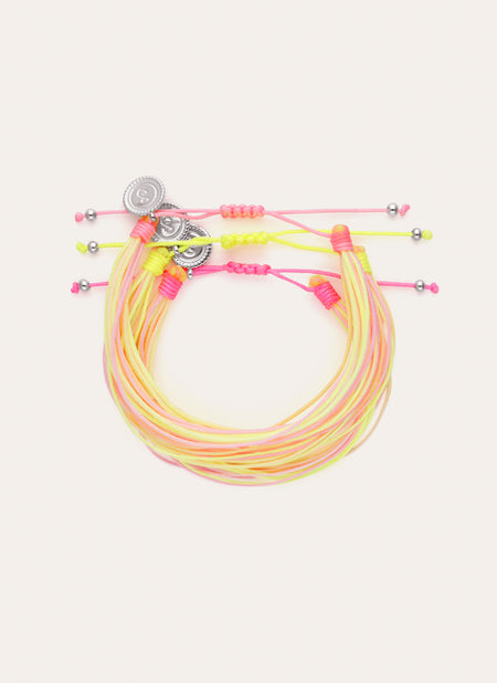 Pack 3 Pulseras Amanecer Acero