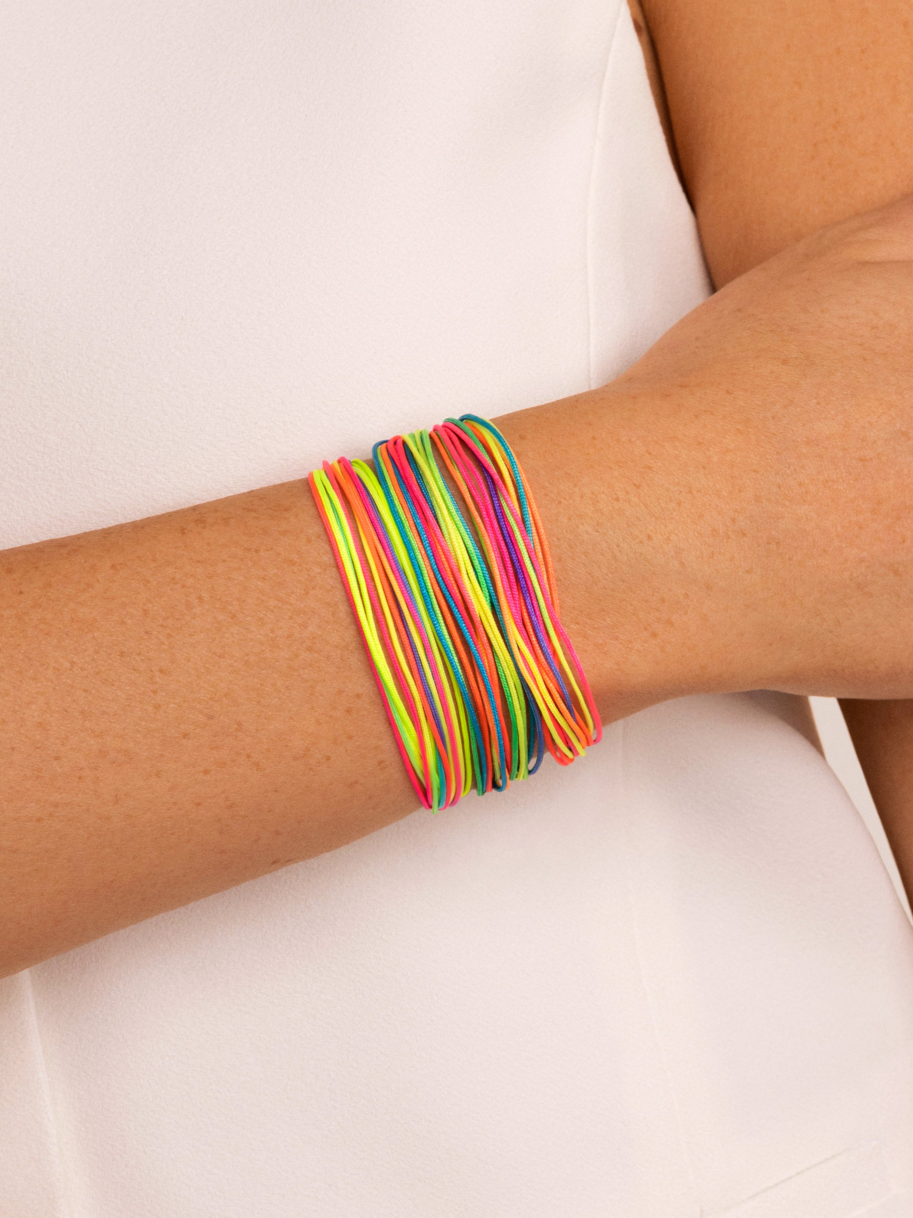 3 Pack Rainbow Fruits Stainless Steel Bracelets