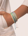 3 Rainbow Pastel Stainless Steel Pack Bracelets
