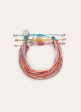 Set of 3 Rainbow Spark Steel Bracelets