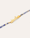 Abuela Heart Cianita Stainless Steel Gold Bracelet