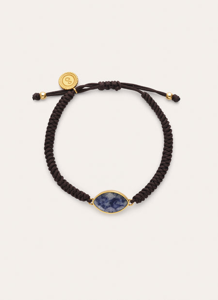 Pulsera Alma Amulet Acero Baño Oro