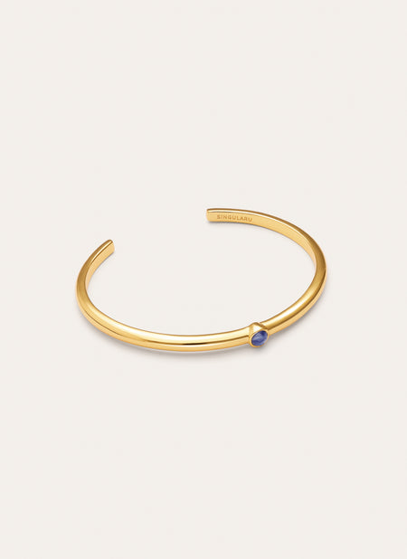 Alma Kyanite Gold-Plated Cuff Bracelet