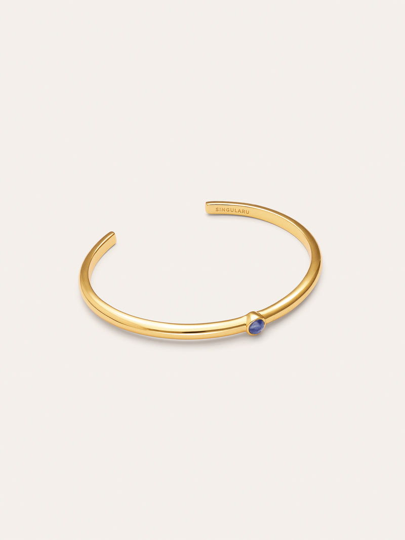 Alma Kyanite Gold-Plated Cuff Bracelet
