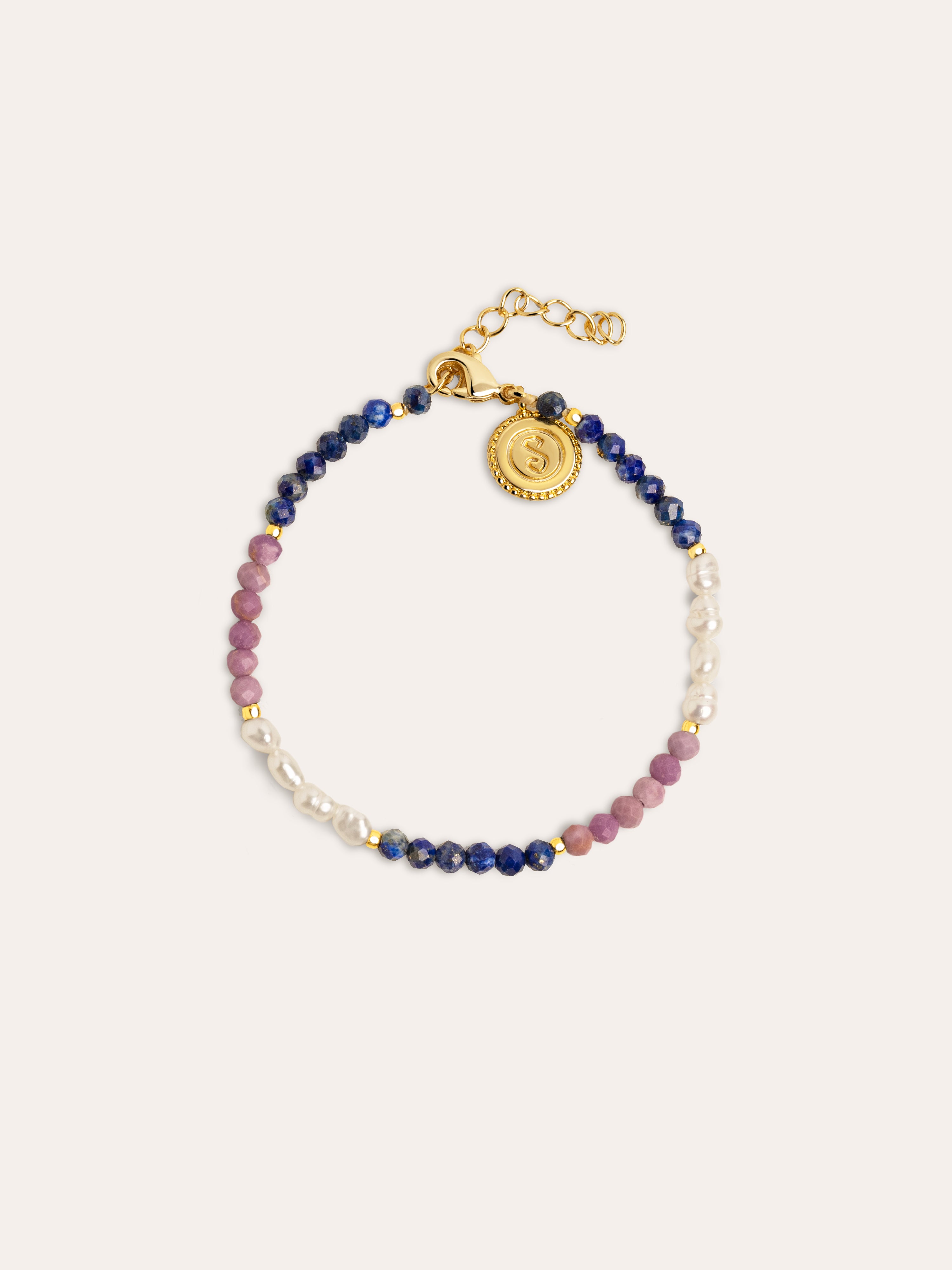 Amulet Blue Gold Bracelet 