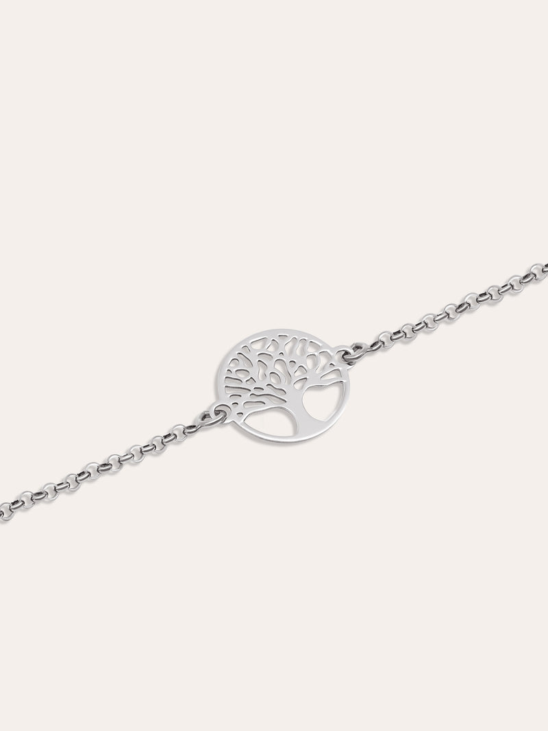 Tree of Life Silver Bracelet