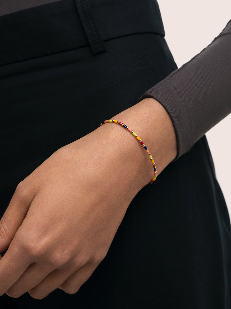 Áura Colors Stainless Steel Gold Bracelet