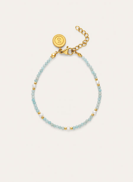 Azulina Steel Bracelet Gold Plated