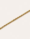 Big Cord Stainless Steel Gold Bracelet