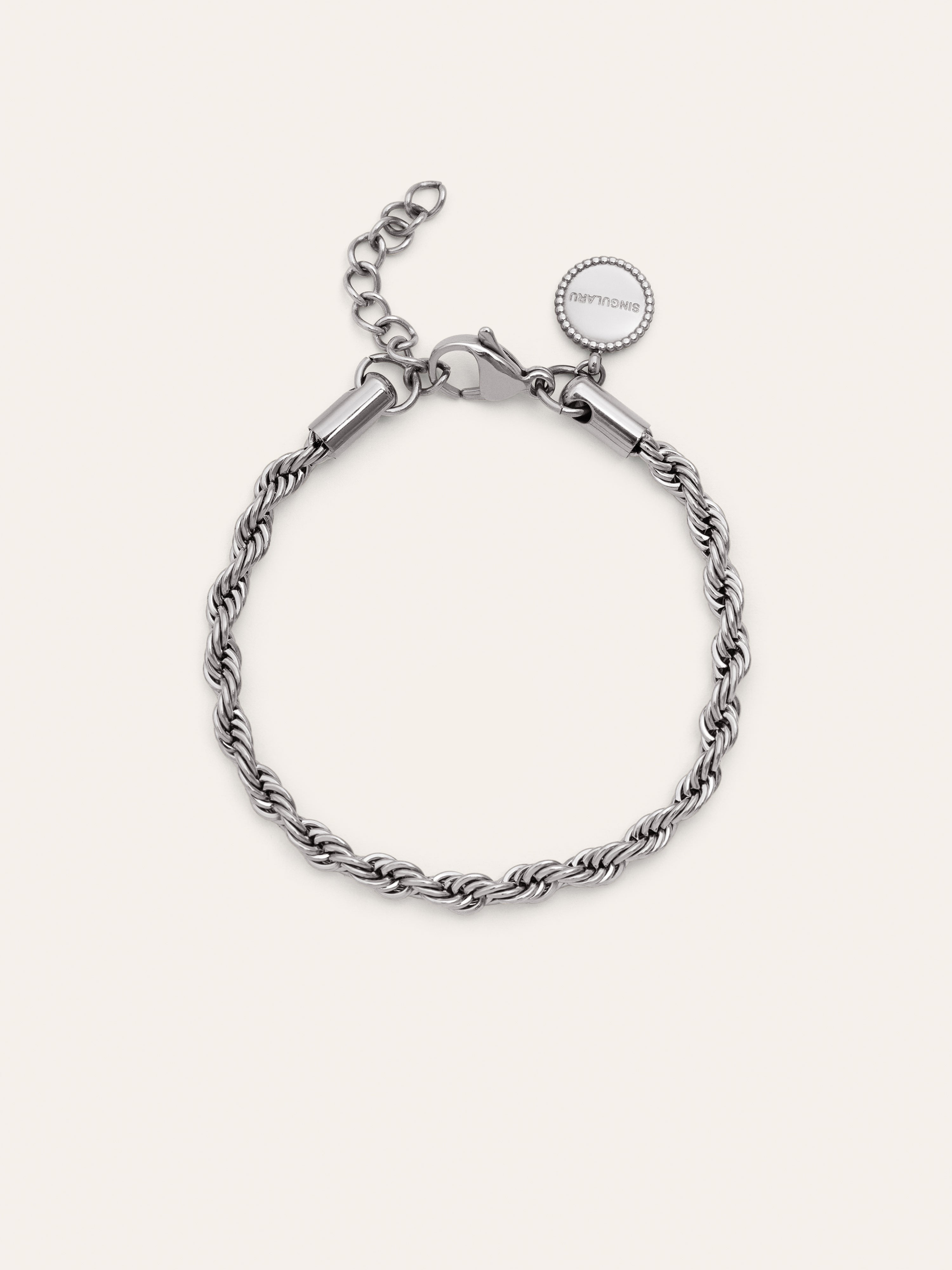 Big Cord Stainless Steel Bracelet