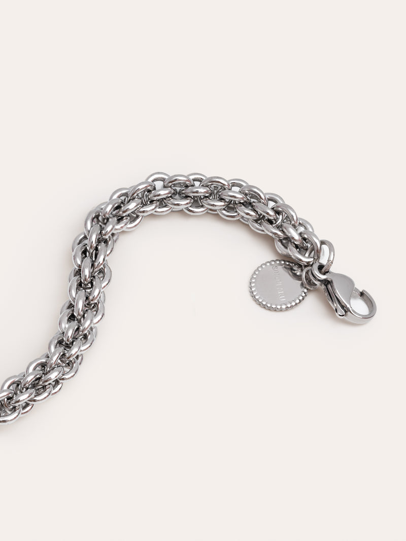 Big Rope Stainless Steel Bracelet