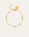 Pulsera Birthstone Baño Oro