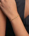 Pulsera Calabrote Baño Oro