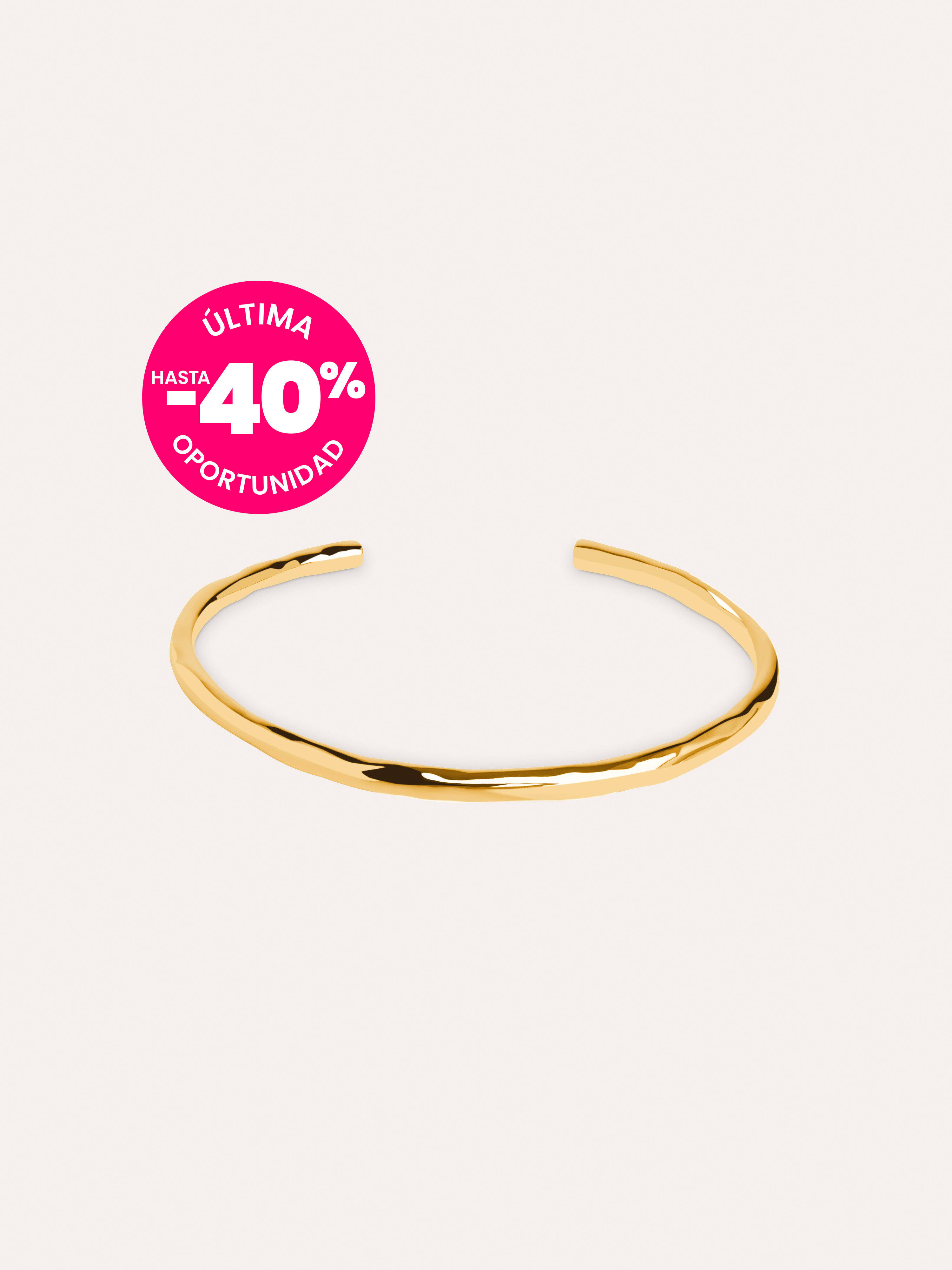 Cane Gold Bracelet