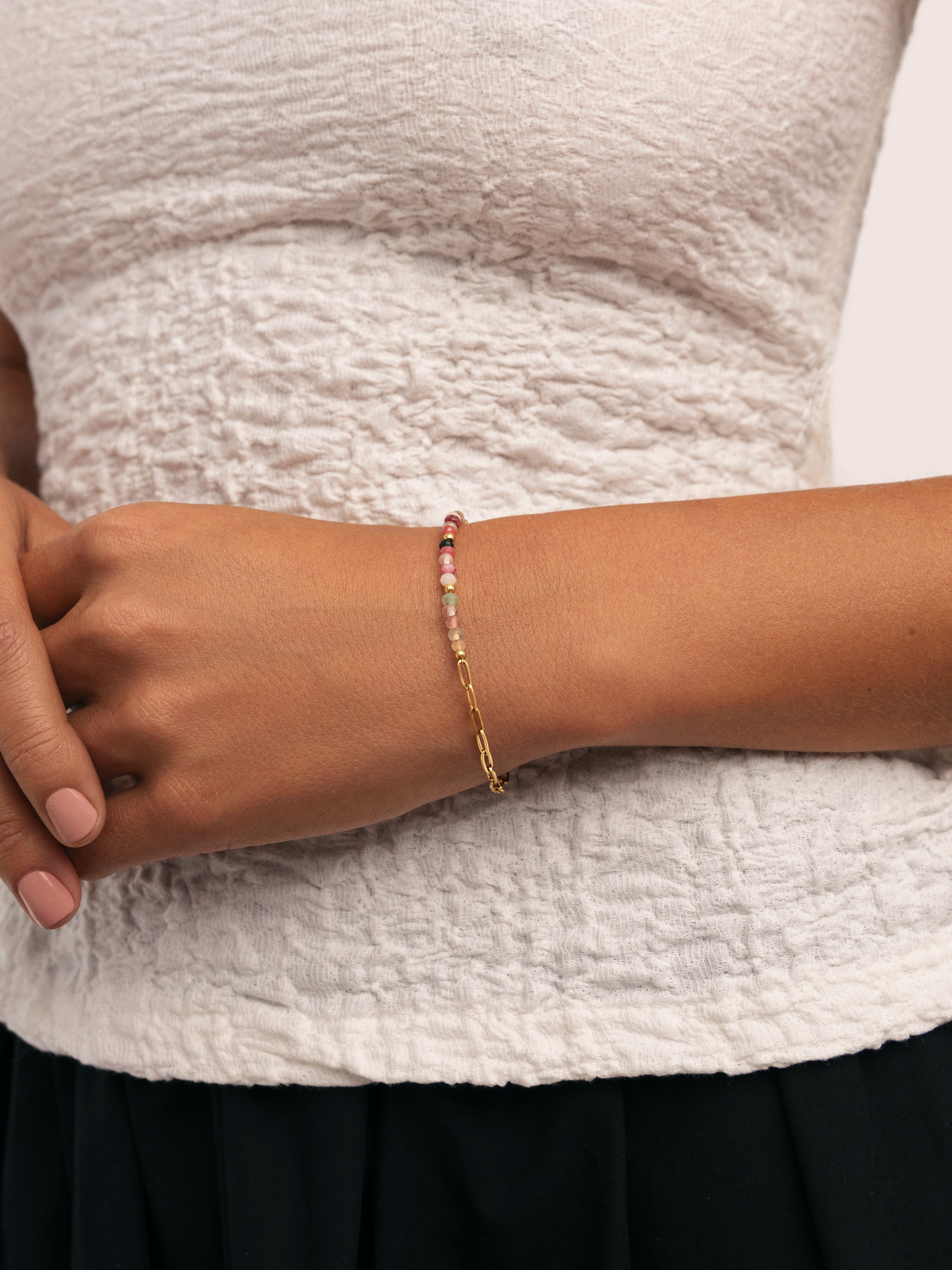 Chic Amalia Stainless Steel Gold Bracelet
