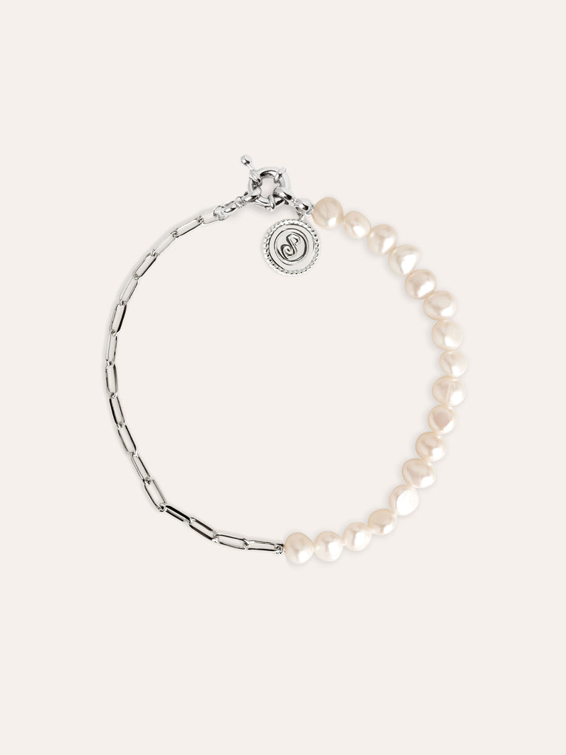 Pulsera Chic Pearl Acero