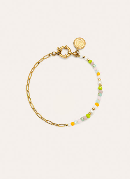 Chic Nora Stainless Steel Gold Bracelet