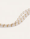 Cleopatra Blanch Steel Bracelet, Gold-Plated