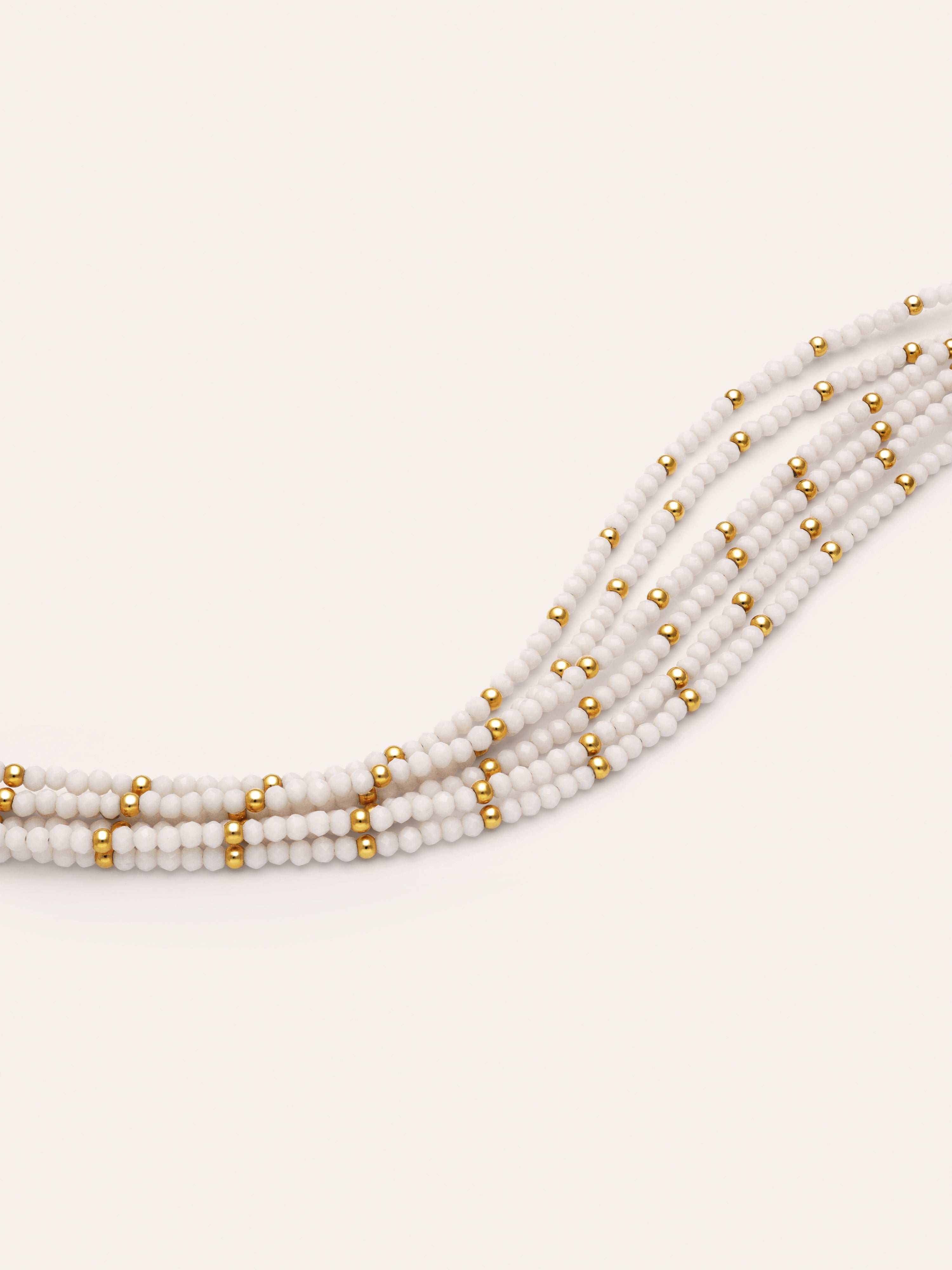 Cleopatra Blanch Steel Bracelet, Gold-Plated
