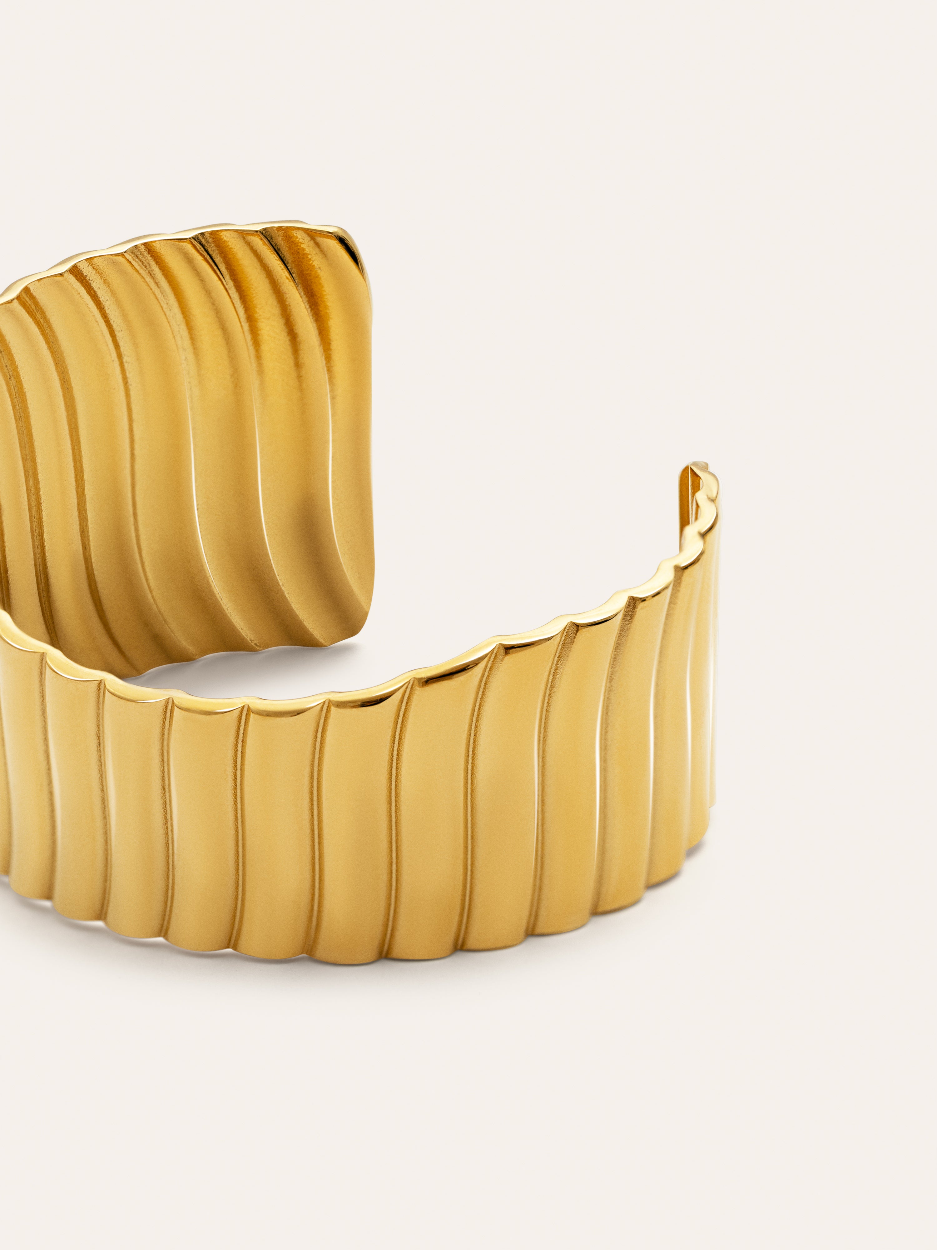 Cordelia Stainless Steel Gold Bracelet