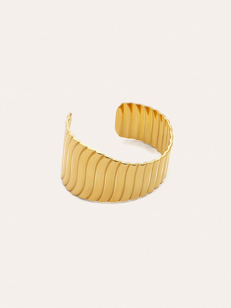 Cordelia Stainless Steel Gold Bracelet