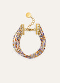 Crystals Cleopatra Stainless Steeel Gold Bracelet