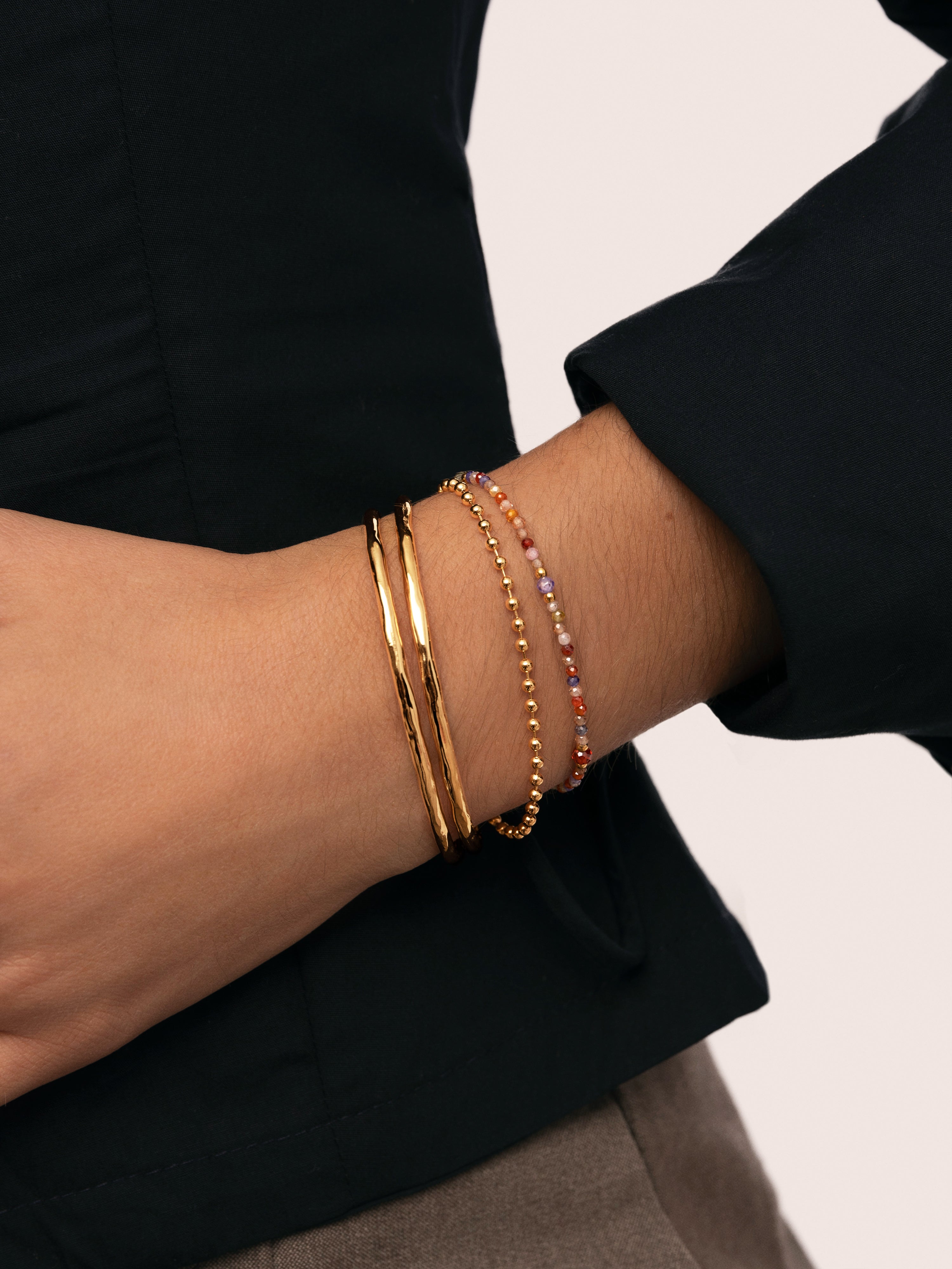 Cane Gold Bracelet