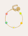 Daisy May Gold Stainless Steel Bracelet