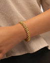 Eloria Stainless Steel Gold Bracelet