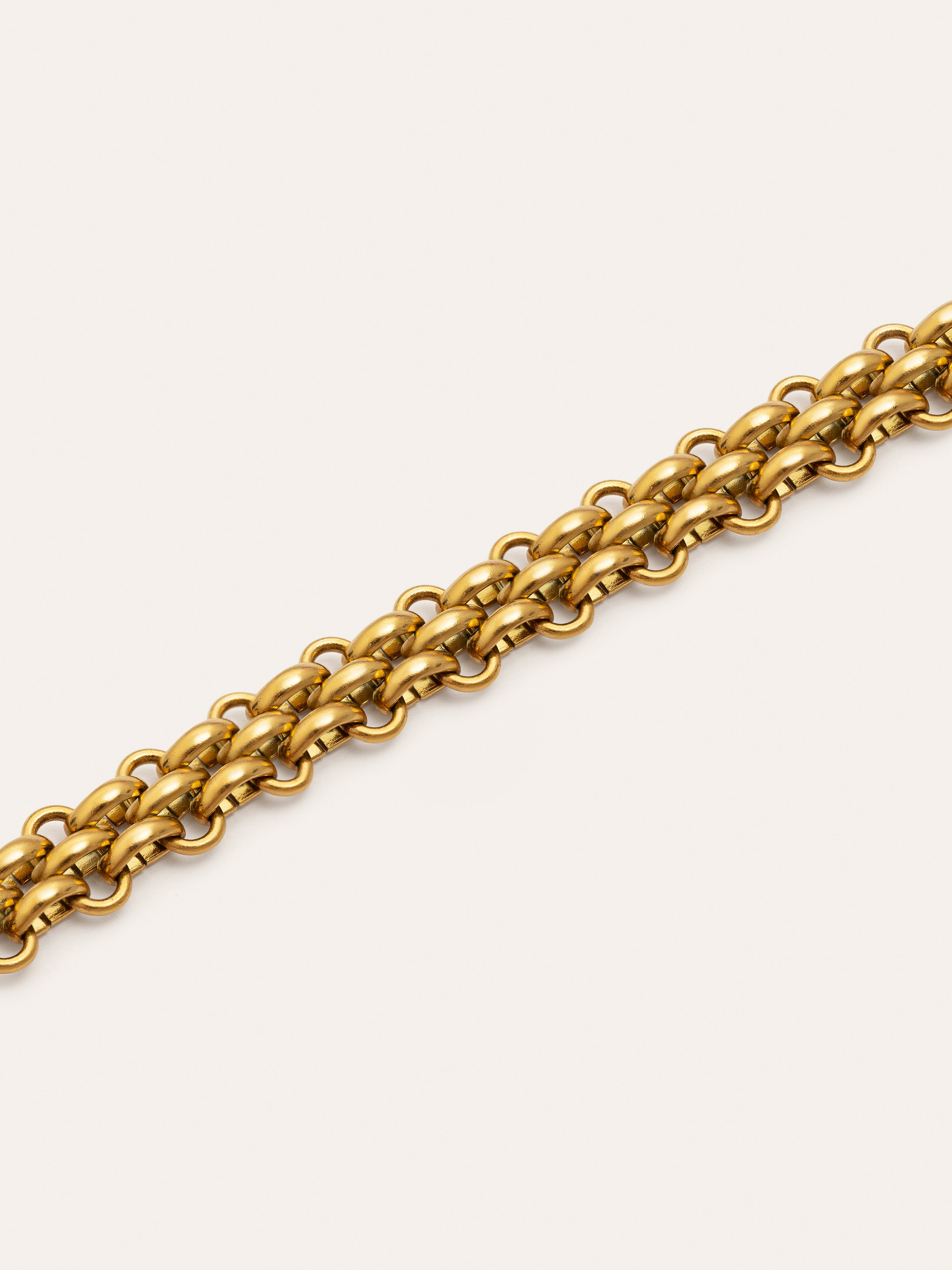 Eloria Stainless Steel Gold Bracelet