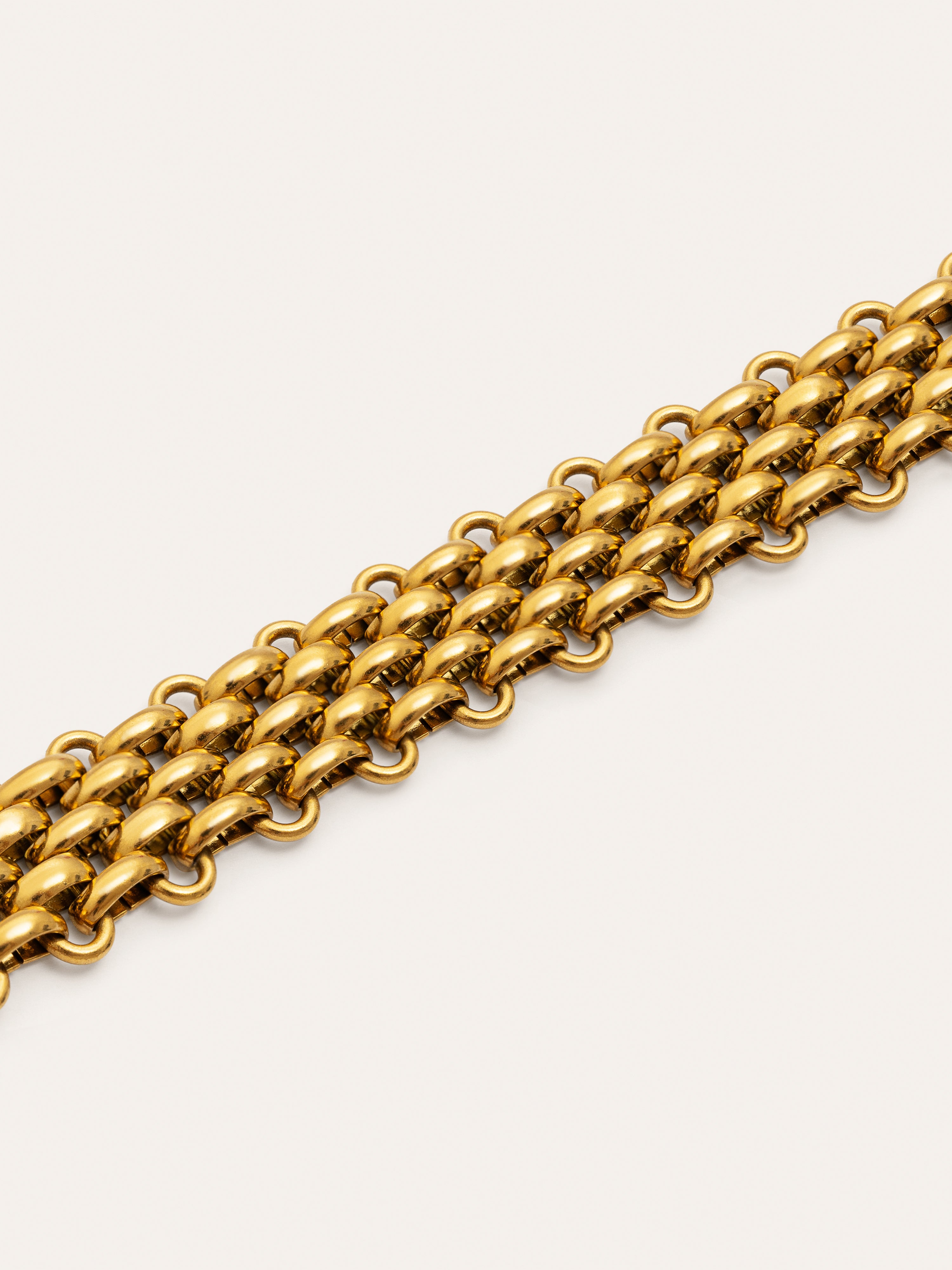 Galea Stainless Steel Gold Bracelet