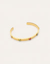 Gina Steel Cuff Bracelet, Gold Plated