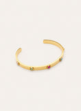 Gina Steel Cuff Bracelet, Gold Plated