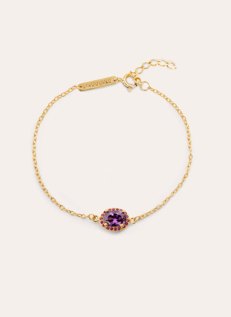 Grape Colors Gold Bracelet