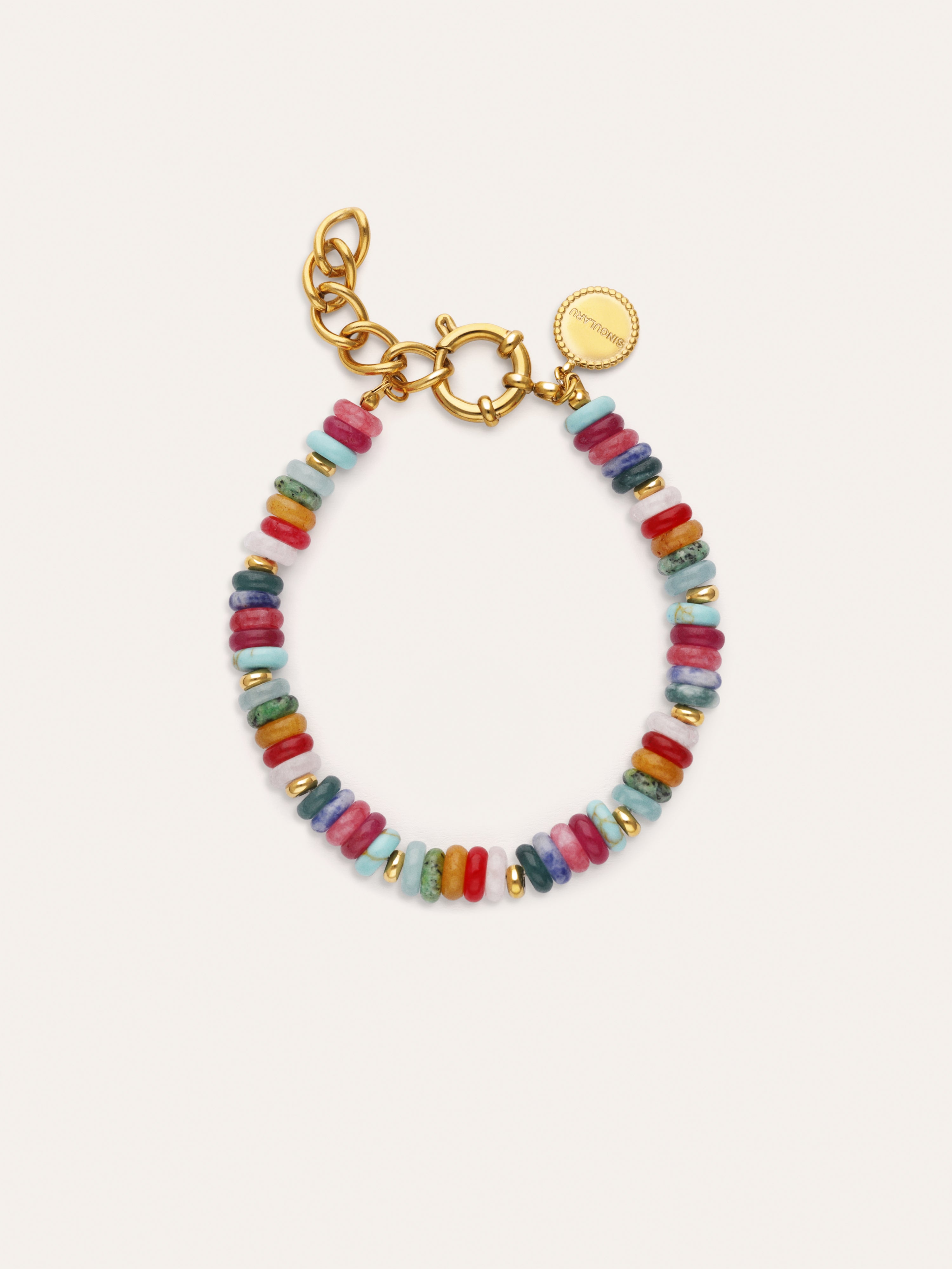 Habana Steel Bracelet Gold Plated