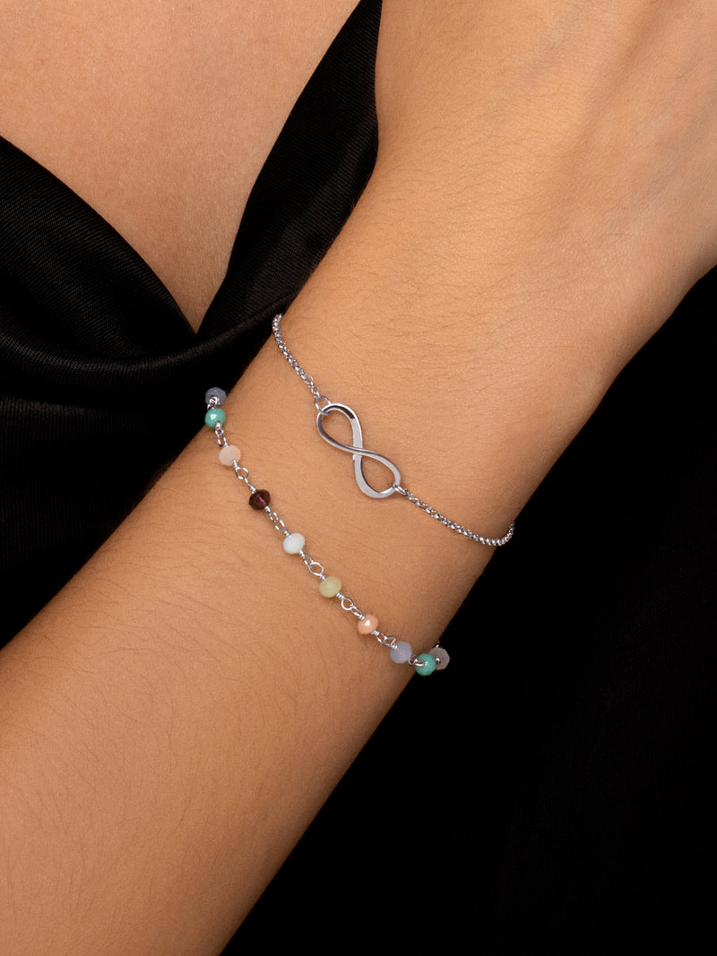 Infinity Silver Bracelet