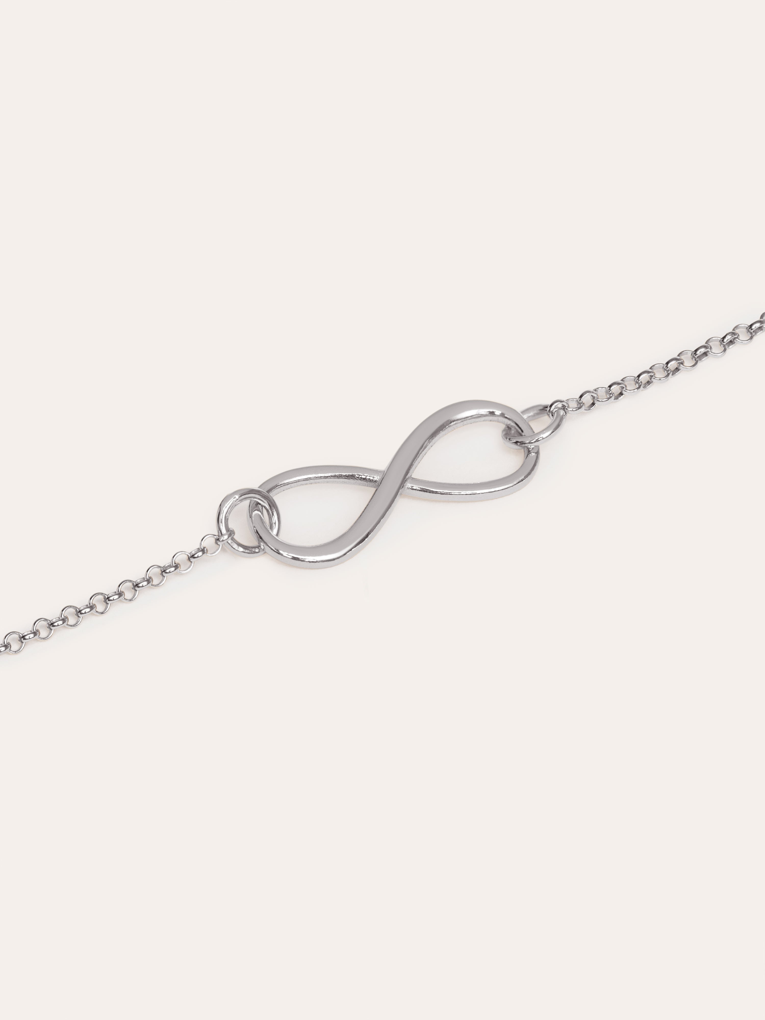 Pulsera Infinito Plata