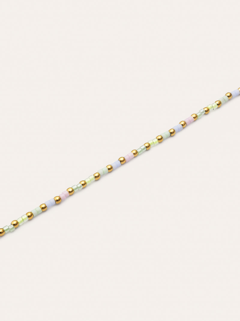 Pulsera Joy Colors Acero Baño Oro