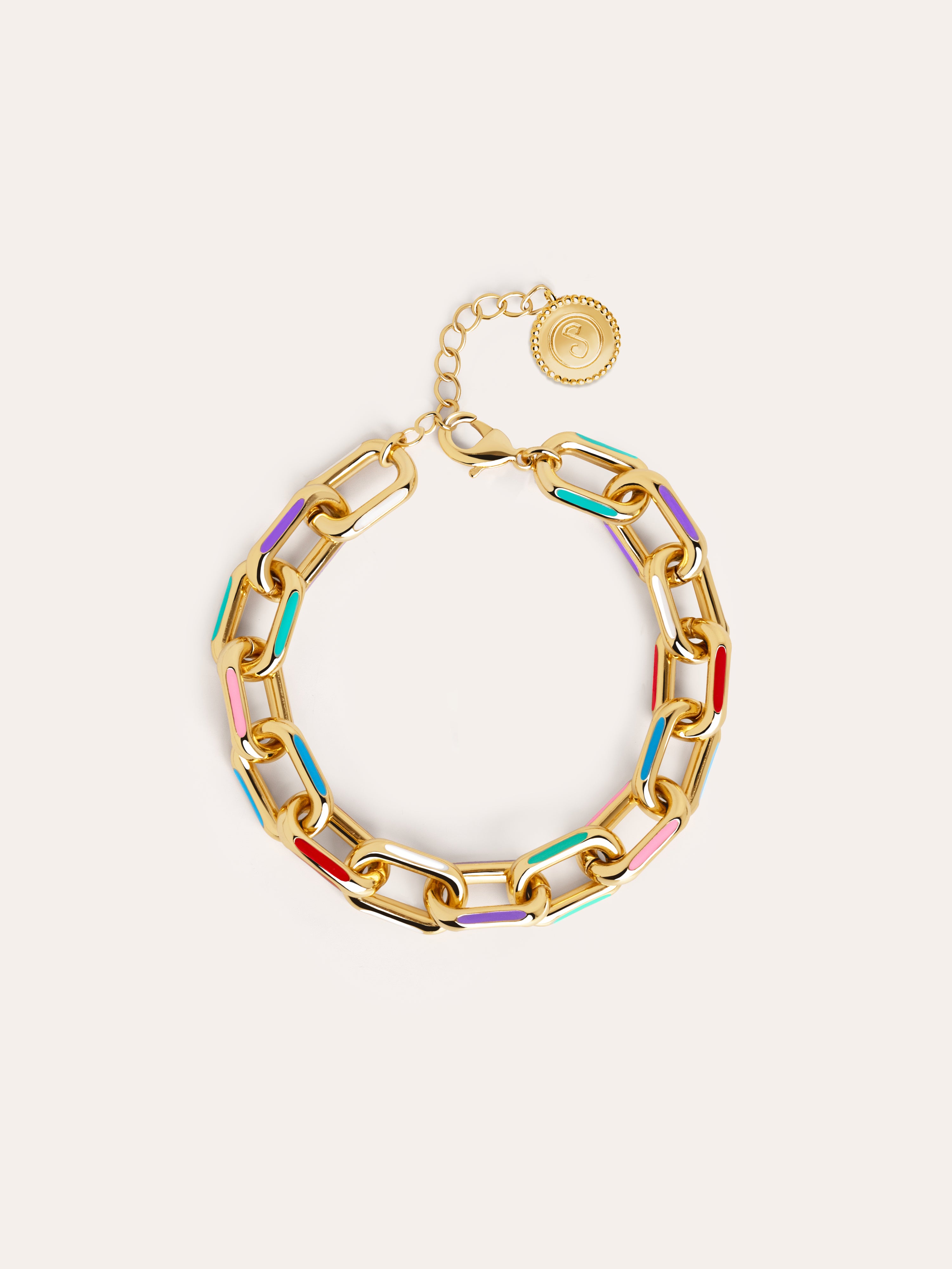 Rainbow hot sale enamel bracelet