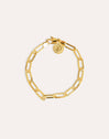 Link Stainless Steel Gold Bracelet
