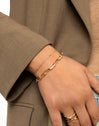 Link Stainless Steel Gold Bracelet