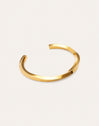 Brazalete Lizze Acero Baño Oro